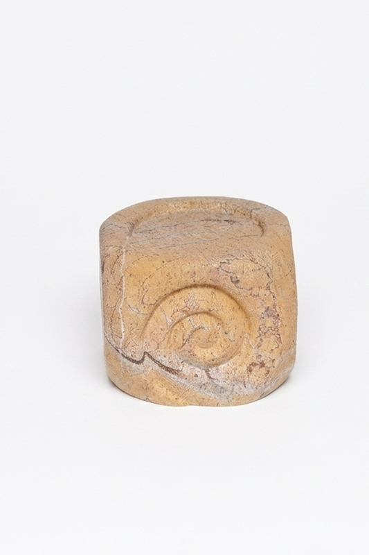 Bidasar Brown Fossil Scroll