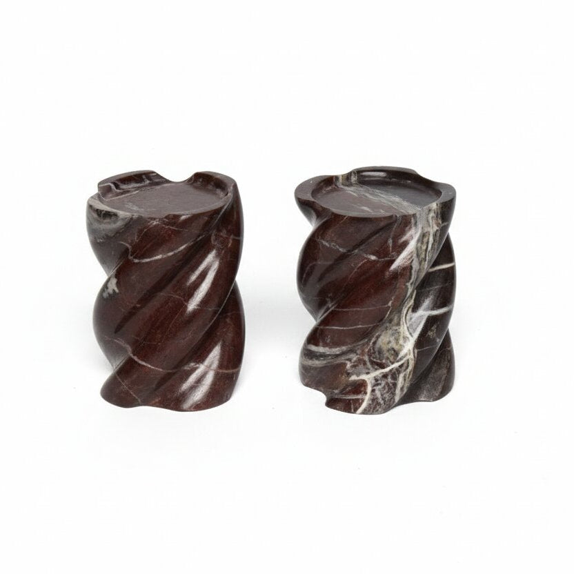 Italian Rosso Brown Spyral