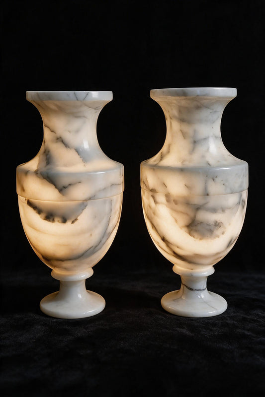 Italian Carrara Trumpet Edge Luminara