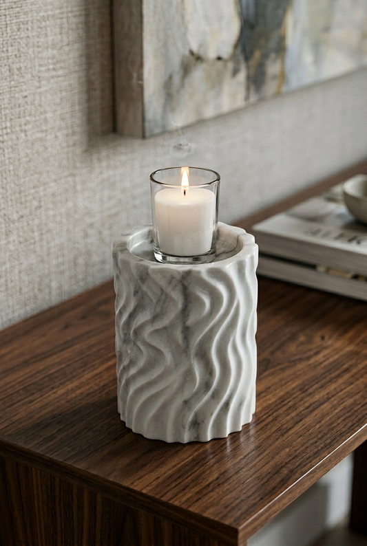 Italian Statuario Axial Ripple