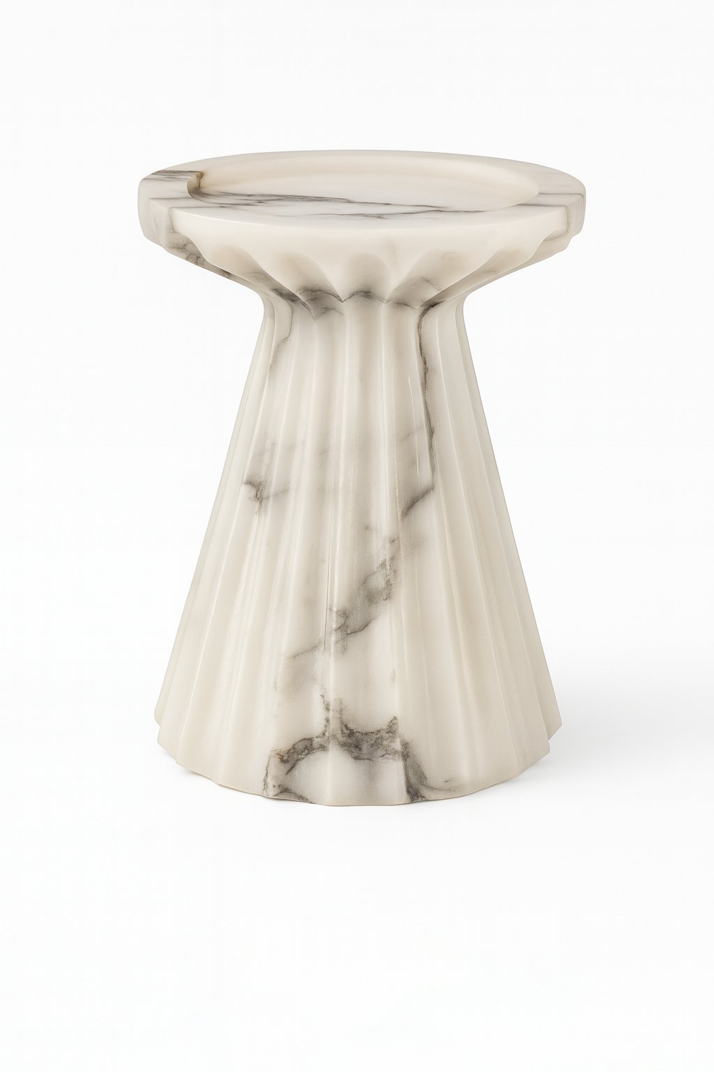 Italian Statuario Fluted Pine