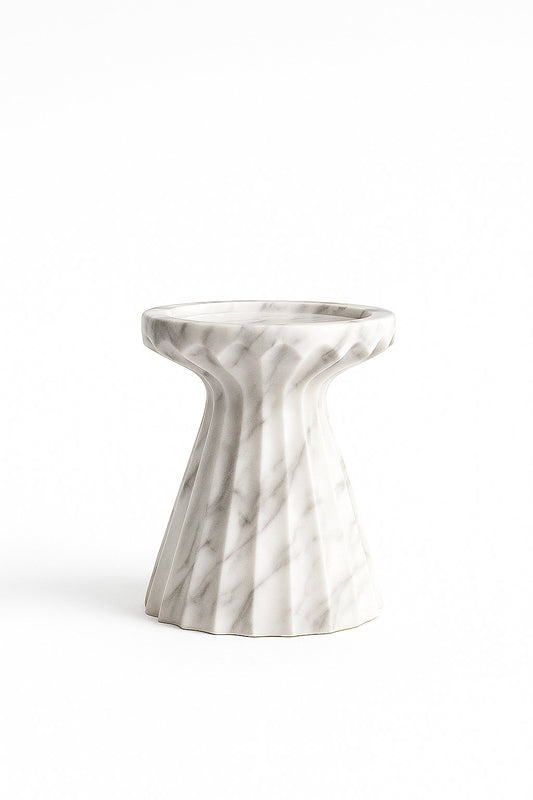 Italian Statuario Special Lines Fluted Pine
